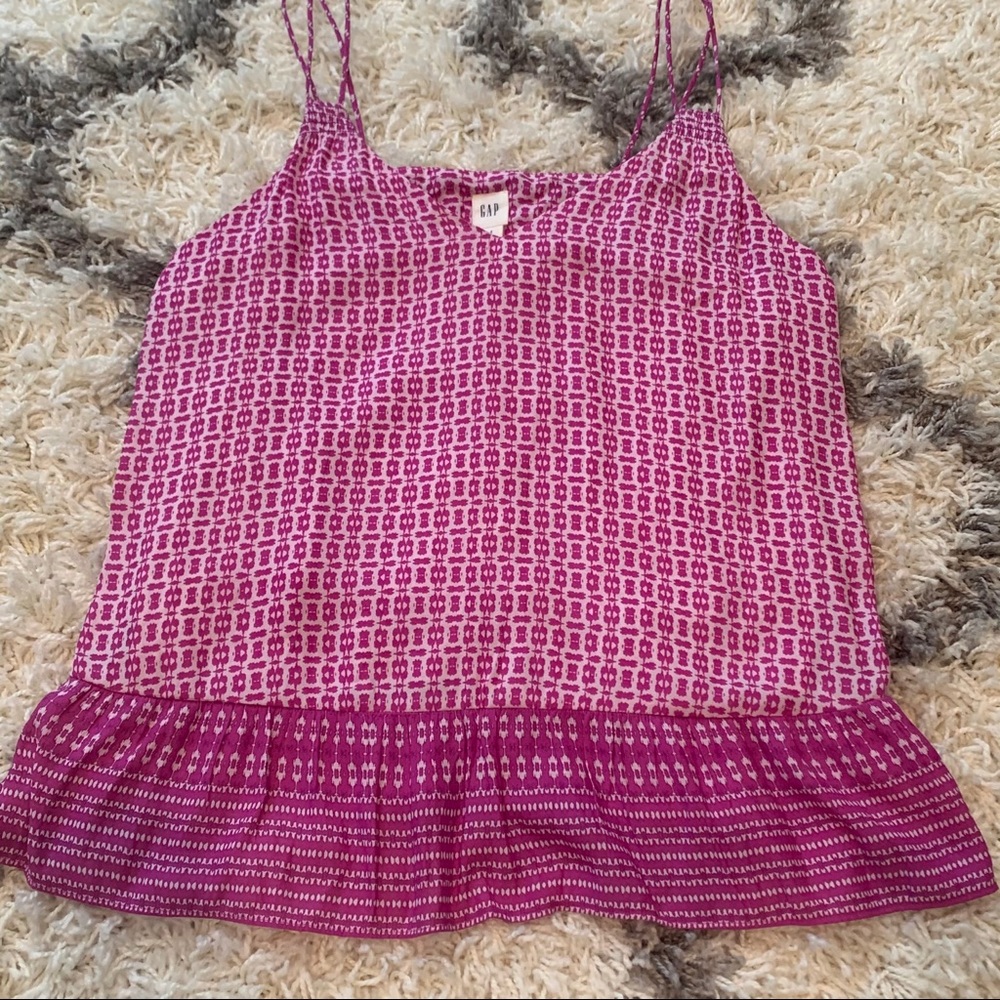 Gap peplum cami